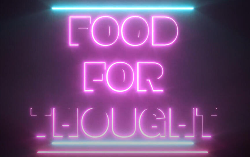 Food For Thought Intro - (Motion Graphics/VFX)